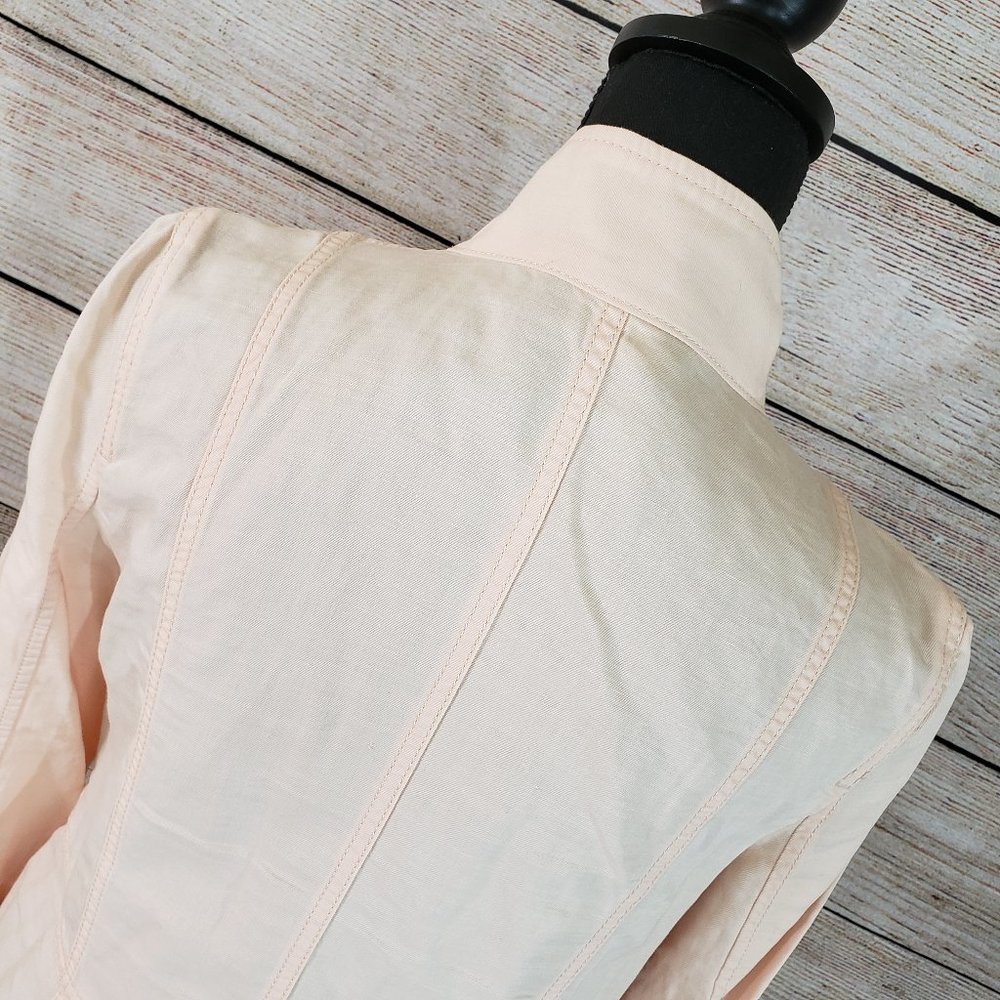 TALBOTS BLUSH ZIPPER JACKET - SIZE 6 - Picture 7 of 11